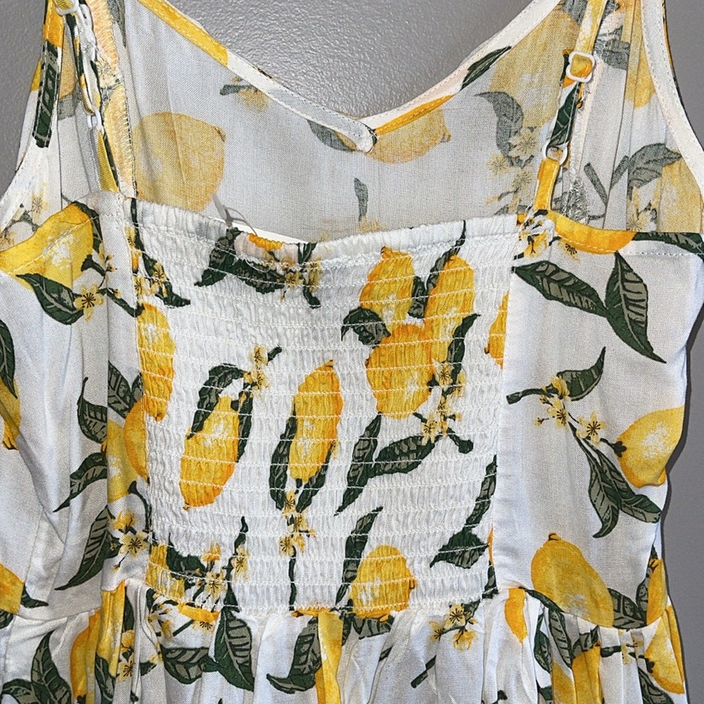 🌻H&M | Lemon Drop Sun Dress - sz 2 - Picture 6 of 12